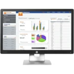 نمای جلو مانیتور 23 اینچ اچ پی مدل EliteDisplay E232