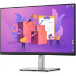 نمای جلو مانیتور دل 24 اینچ DEll Monitor P2422H