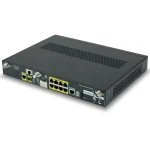 نمای پشت رو به چپ مودم روتر سیسکو مدل 897VAG-LTE