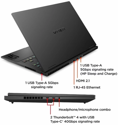 جزئیات لپ تاپ 16 اینچی اچ پی مدل Omen 16 i7-13700HX 16G 512G 8GB RTX4060 2K