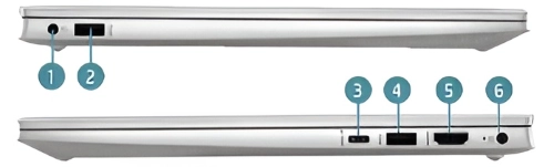 جزئیات لپ تاپ 14 اینچی اچ پی مدل HP Pavilion Plus ultra5-125H 16GB 512GB